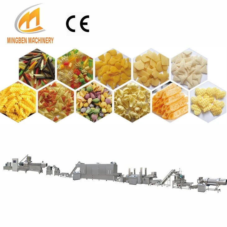 3D snack pellet production line