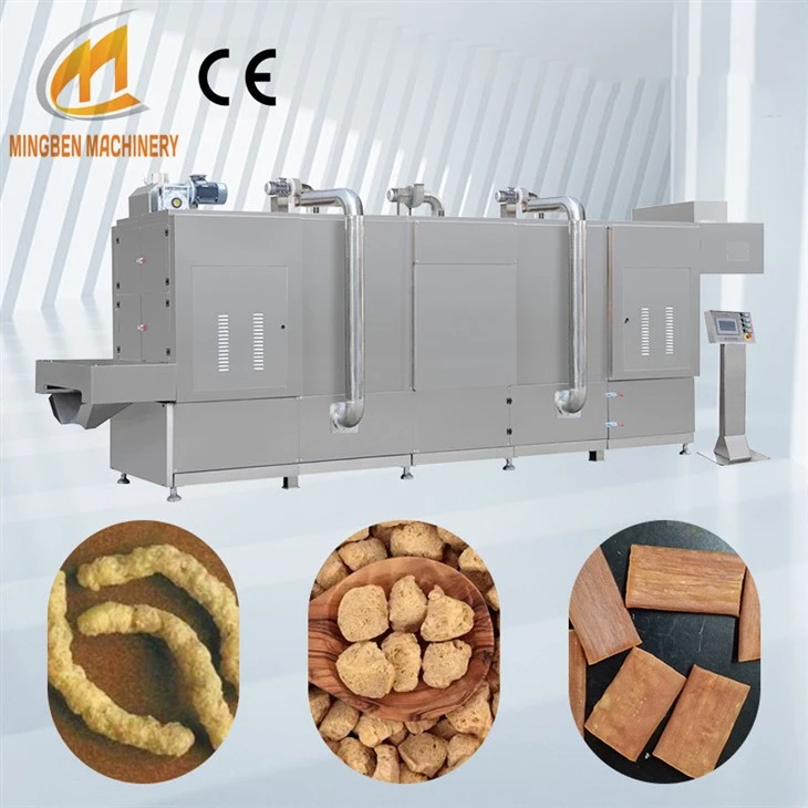 soya chunks processing machine