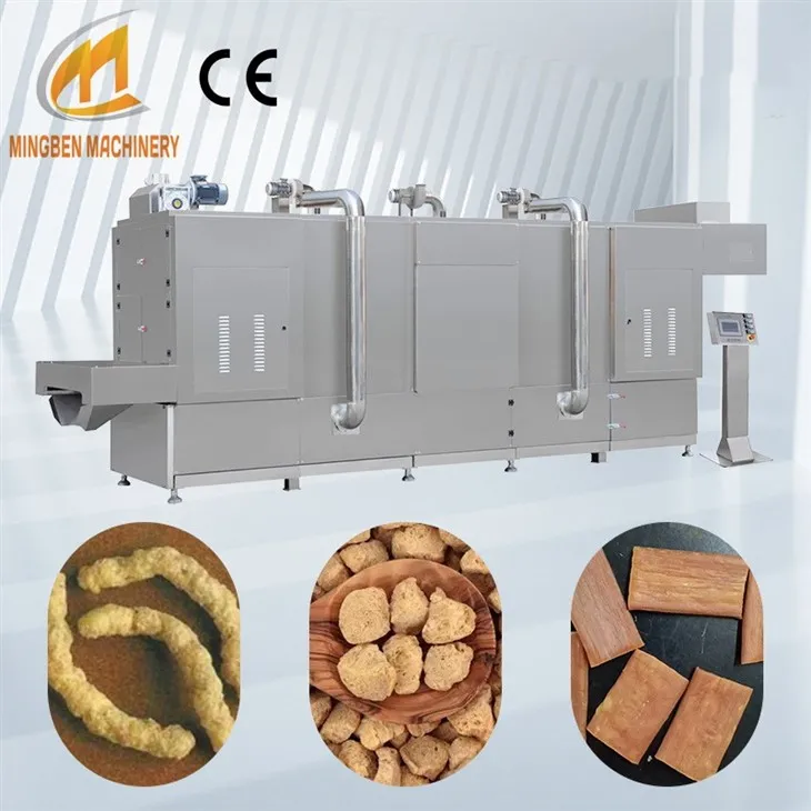 soya chunks processing machine