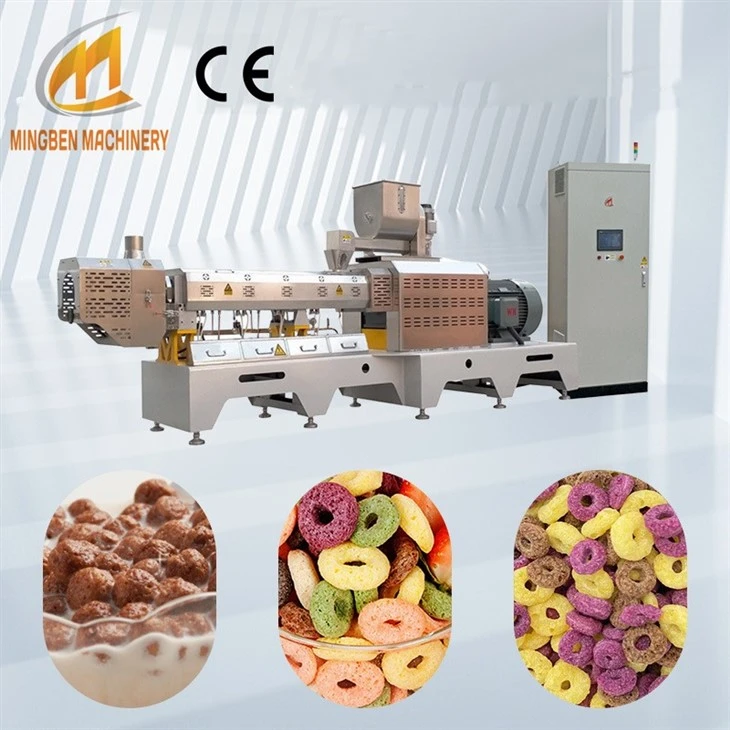 Corn Puff Snack Extruder Processing Line