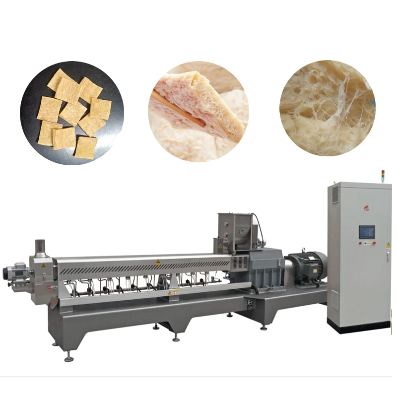 textured soy protein machine