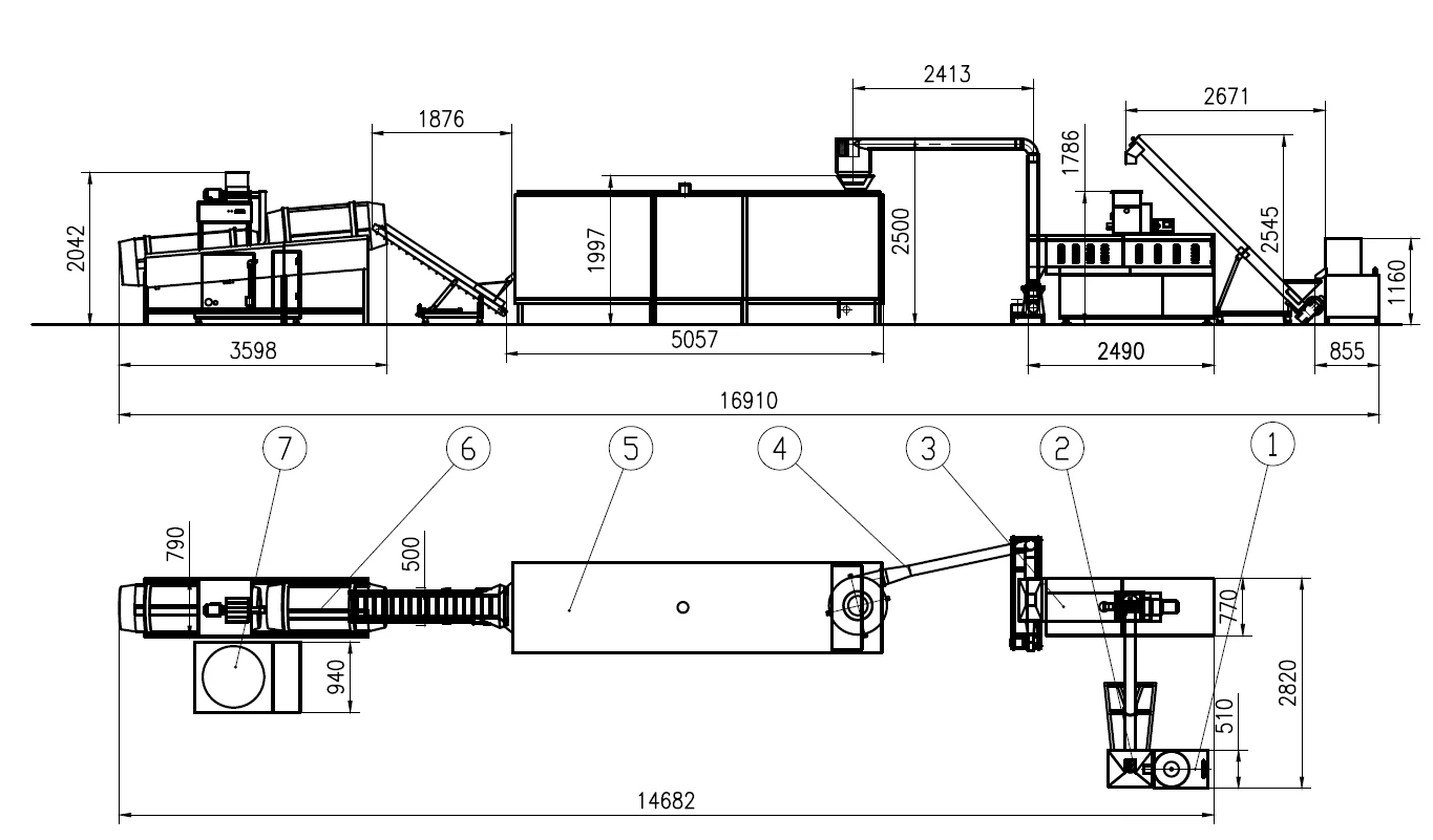 Corn Puff Snack Production Line Flow Chart Corn Puff Snack Production Line Flow Chart