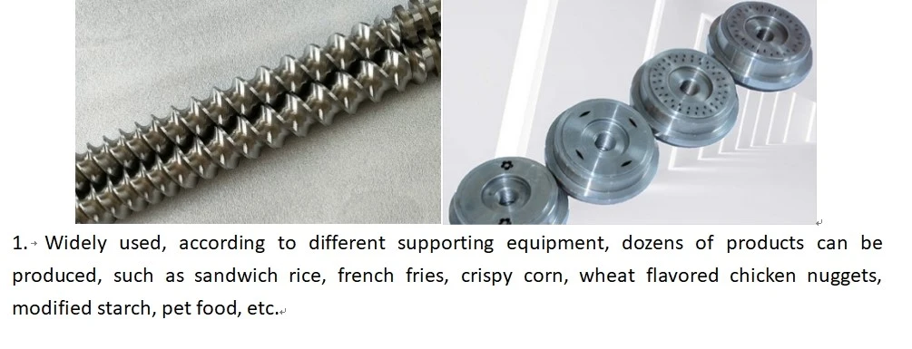Combined screw Combined screw