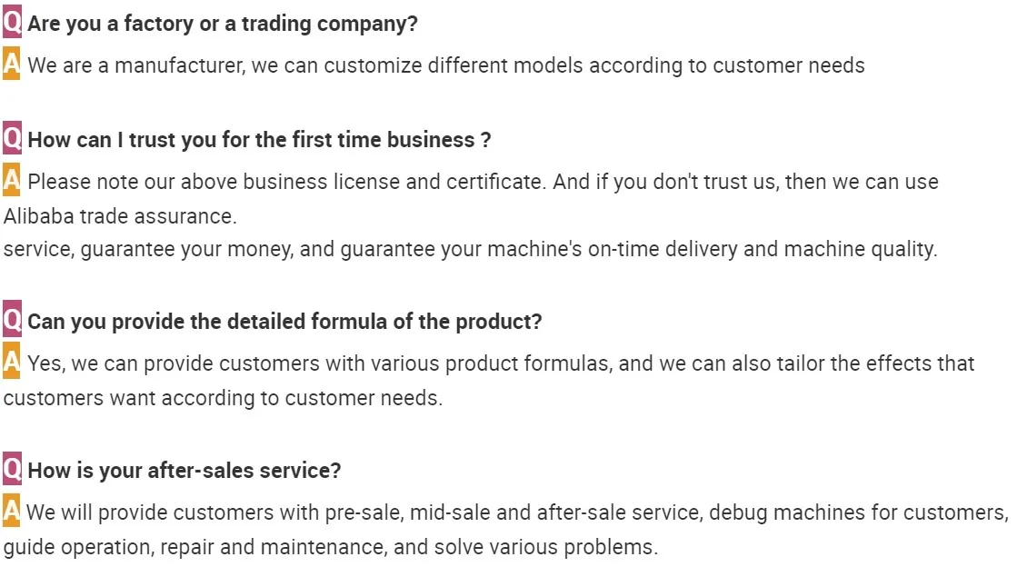 FAQ FAQ