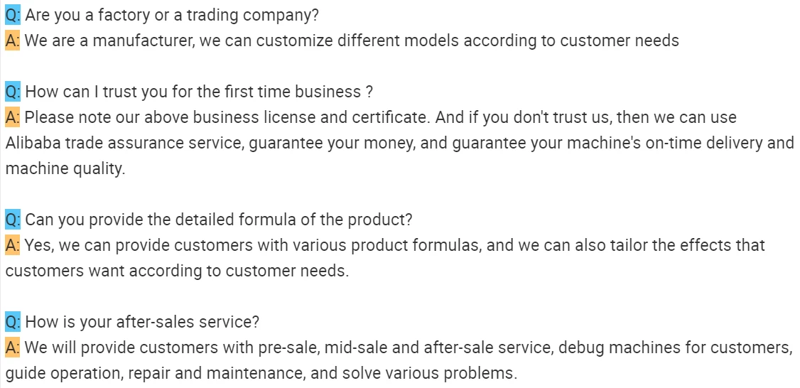 Frequently asked questions