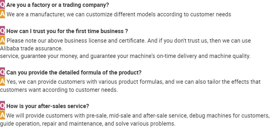 Frequently asked questions Frequently asked questions